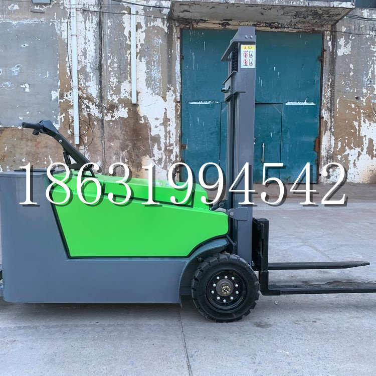 鱼台县小型电动叉车1吨2吨步行站驾式电瓶堆高充电装卸车液压升降车铲车